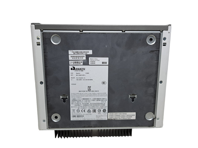 Cisco WS-C2960CX-8PC-L V03 | 8 Port Gigabit PoE+ 124W 2x SFP | Silent Switch