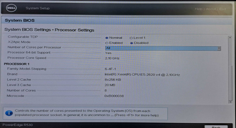 Dell R530 2U 8x 3.5\\" | Xeon E5-2620 v4 @ 2.10GHz 8C, 32GB DDR4, H730 Mini