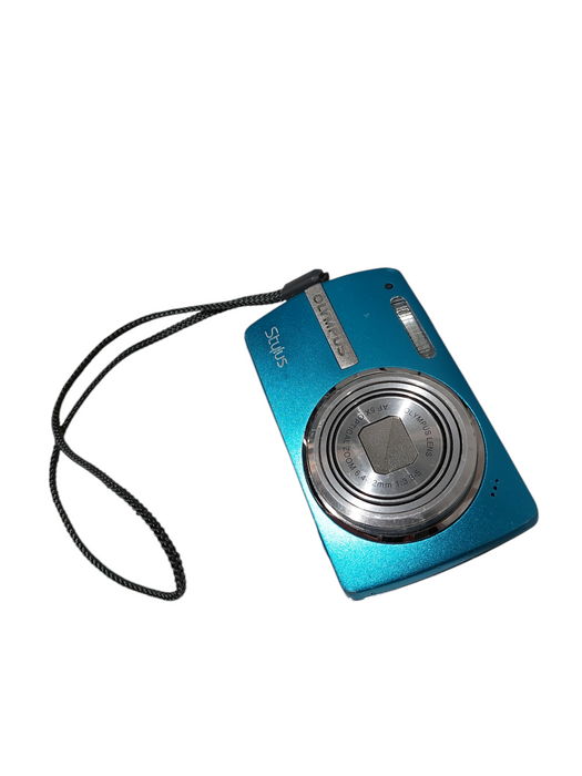 Olympus Stylus 820 Blue Digital Camera Hyper Crystal LCD