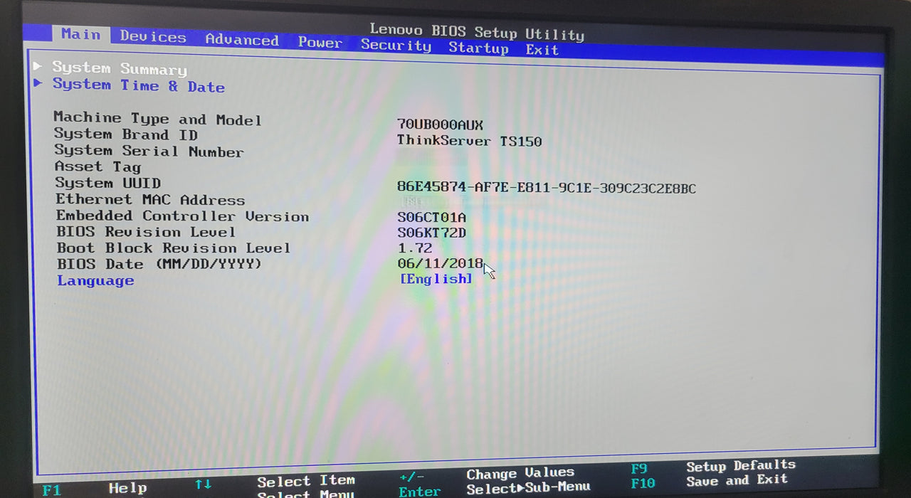 Lenovo ThinkServer TS150 | Xeon E3-1225 v6 @ 3.30GHz 16GB DDR4 | NO HDD