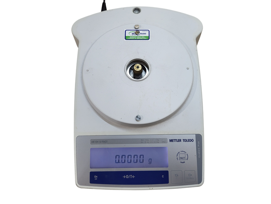 Mettler Toledo AB104-S/FACT Balance d=0.0001g Max=110g Lab Scale READ
