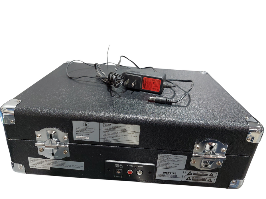 Vintage Turntable Bluetooth Speaker