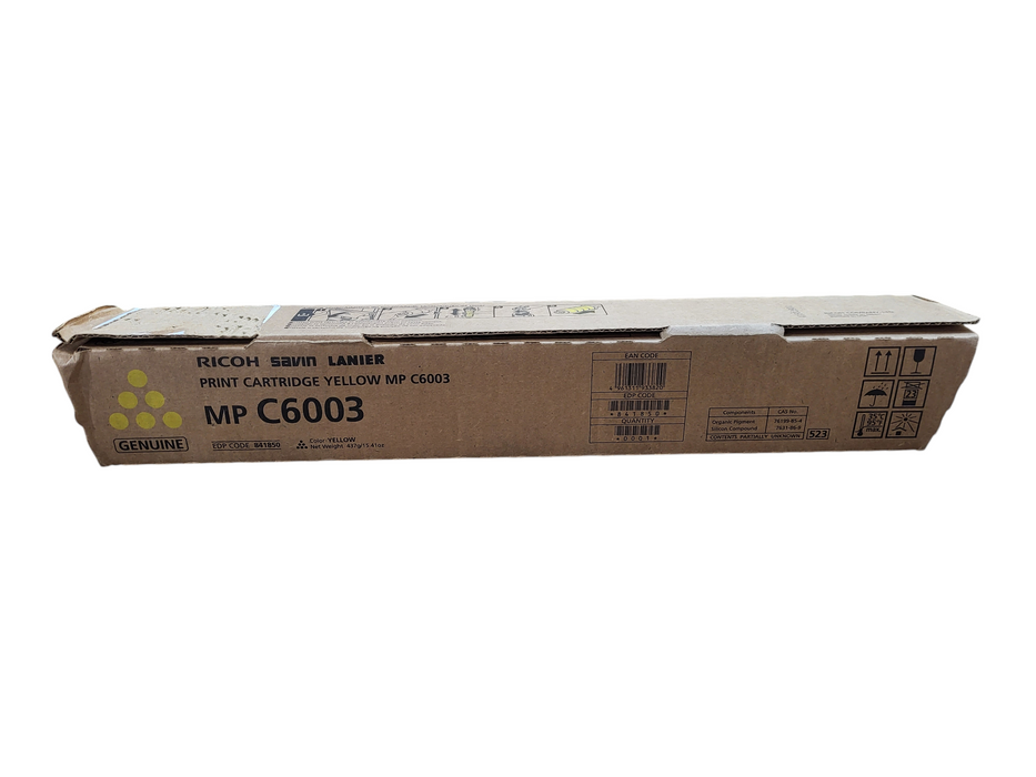 Genuine RICOH MP C6003 Toner Cartridge (Yellow)