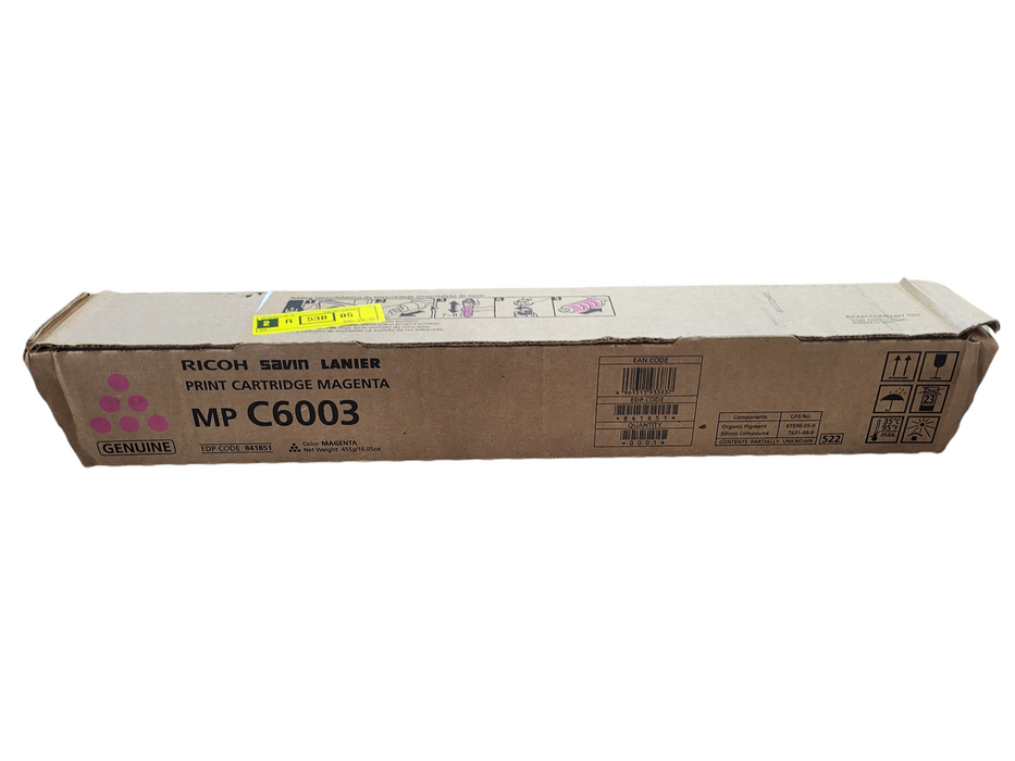 Genuine RICOH MP C6003 Toner Cartridge (Magenta)