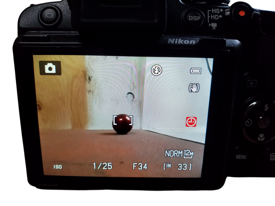 Nikon Coolpix P500 12.1MP Digital Camera w/ Battery