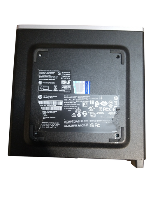 HP ProDesk 400 G5 Mini Core i5-9500T CPU 8GB RAM No HDD