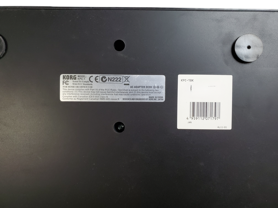 Korg PadKontrol KPC-1 MIDI Studio Drum Pad Controller *READ*