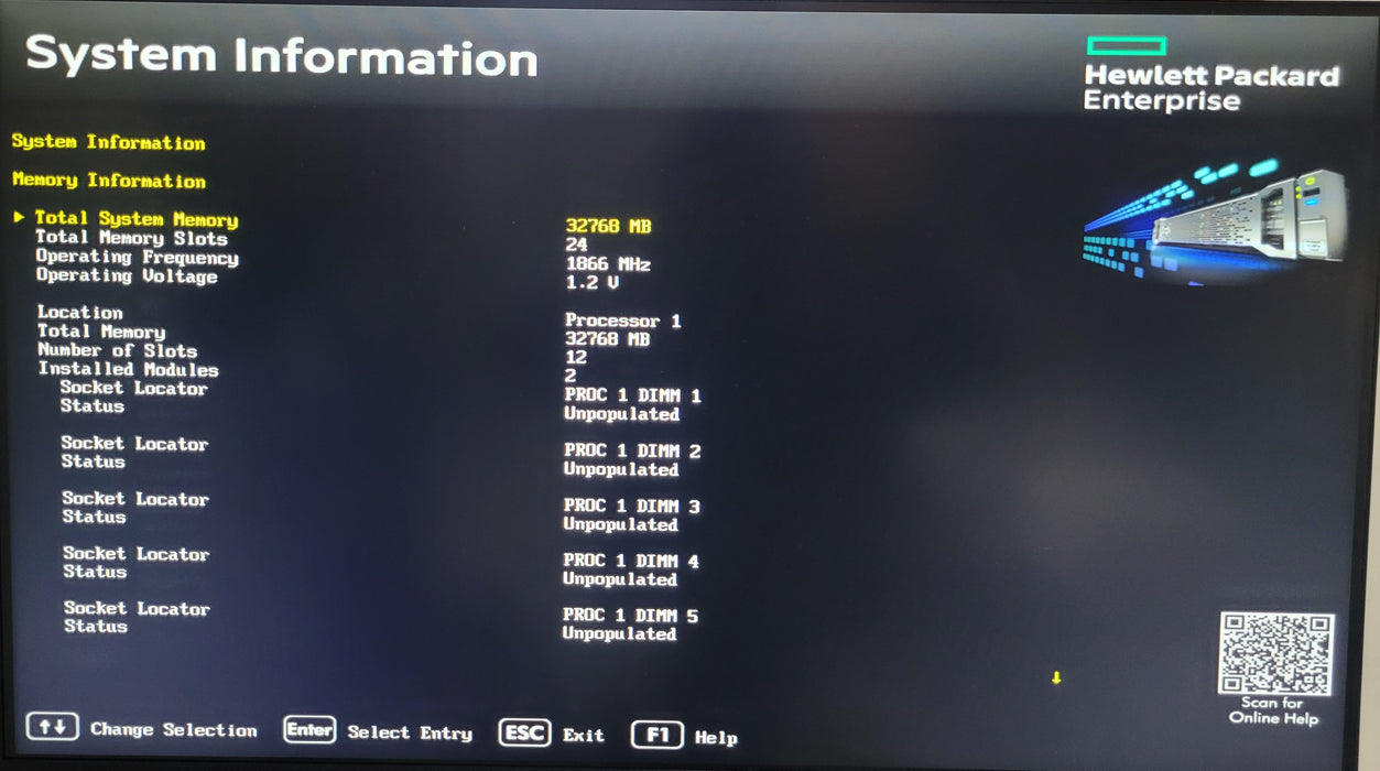 HP ProLiant DL380 Gen9 | Xeon E5-2620 v3 @2.40GHz 32GB DDR4 | NO HDD
