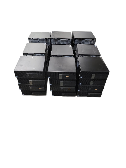Lot of 42 Mixed HP,DELL,LONOVO SFF I5  - 9th Gen 8GB DDR4 Ram No HDD