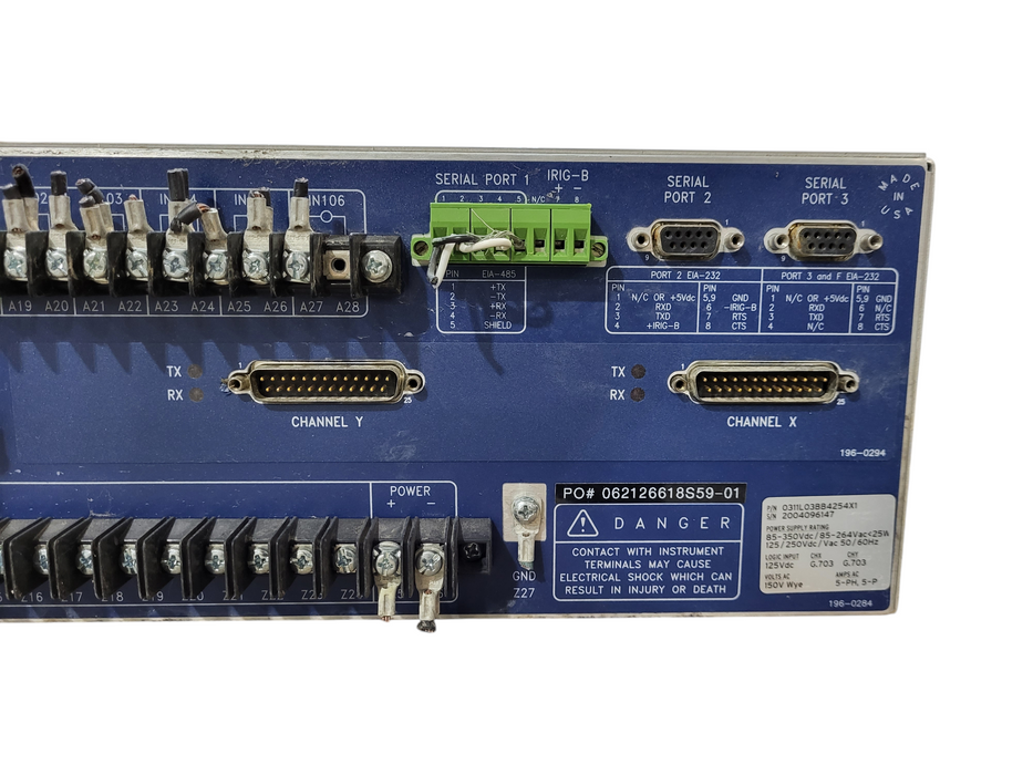 SEL SEL-311L Line Current Differential Protection and Automation System READ