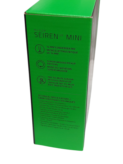 Razer Seiren V3 Mini Ultra-Compact USB Microphone