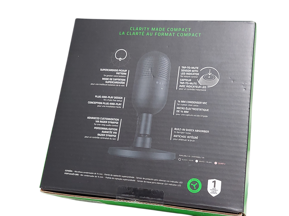 Razer Seiren V3 Mini Ultra-Compact USB Microphone