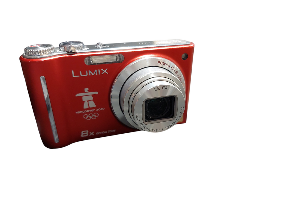 Panasonic Lumix Vancouver 2010 Olympics Red Digital Camera DMC-ZR1
