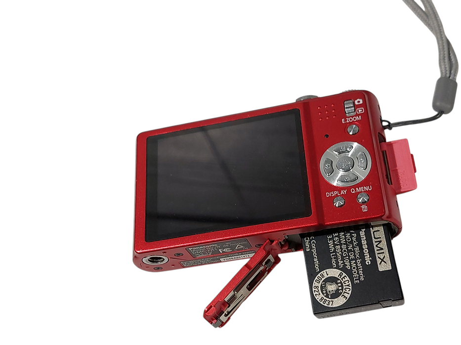 Panasonic Lumix Vancouver 2010 Olympics Red Digital Camera DMC-ZR1