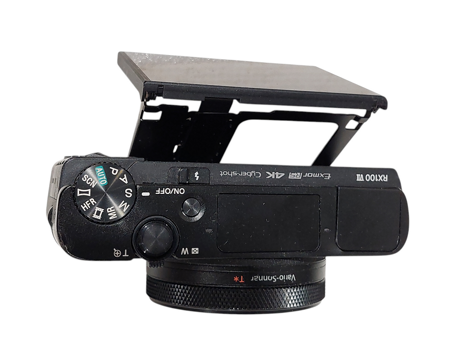 Sony Cyber-Shot Exmor RS 4K  RX100 Model: DSC-RX100M7 No battery , shutter issue