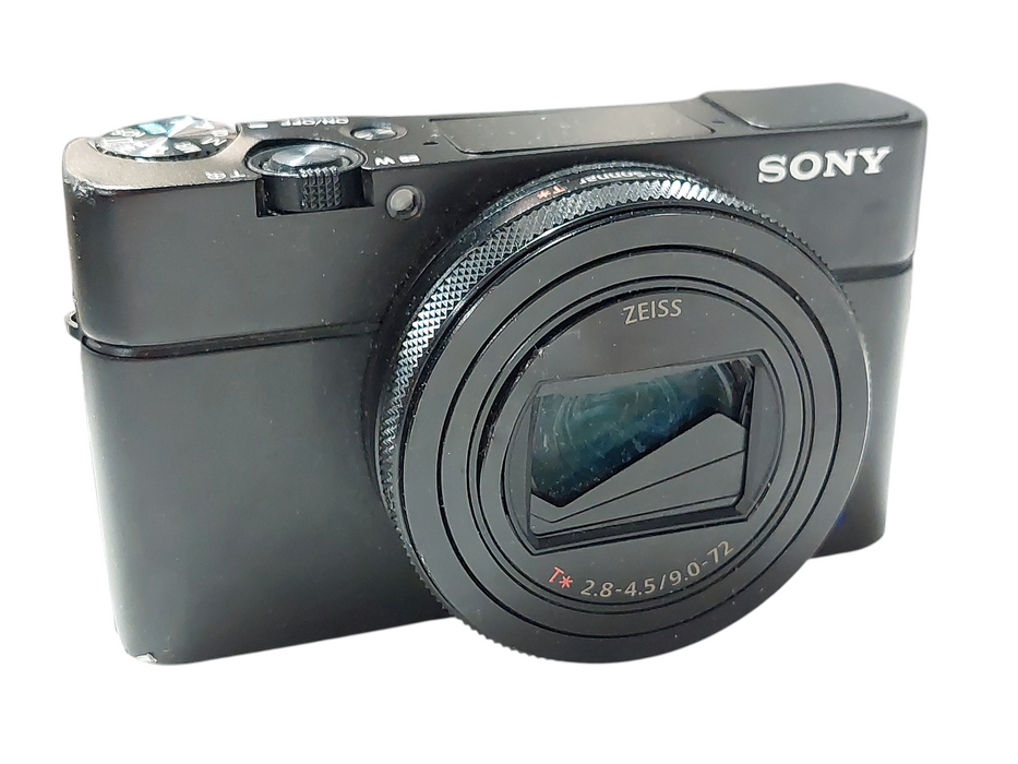 Sony Cyber-Shot Exmor RS 4K  RX100 Model: DSC-RX100M7 No battery , shutter issue