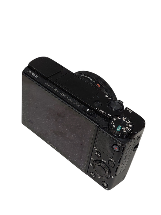 Sony Cyber-Shot Exmor RS 4K  RX100 Model: DSC-RX100M7 No battery , shutter issue
