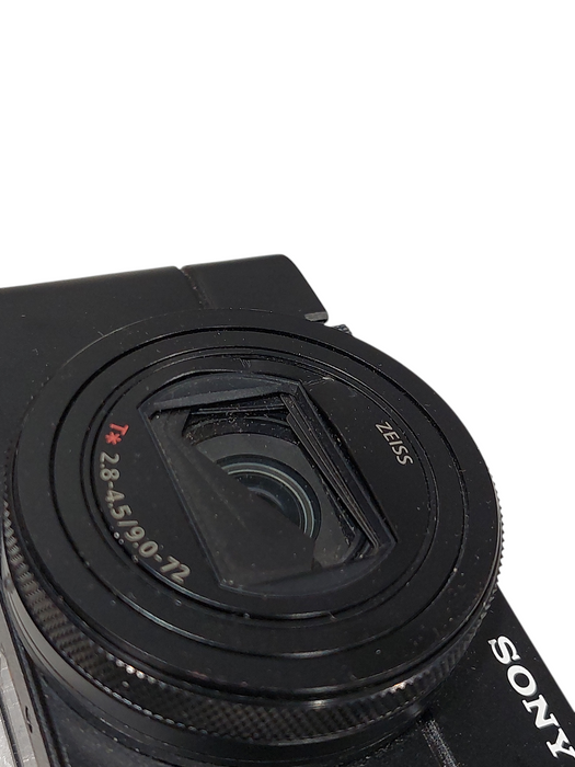 Sony Cyber-Shot Exmor RS 4K  RX100 Model: DSC-RX100M7 No battery , shutter issue