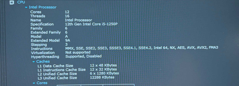 Lenovo ThinkPad L14 i5-1250P 16GB 256SSD Supervisor Password Lock READ!  Lap200