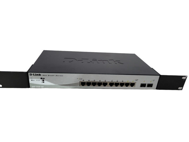 D-Link DGS-1210-10P, 10-Port Web Smart Managed Gigabit PoE Switch !