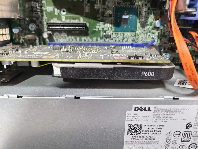 Dell Precision 3420, E3-1270v6 3.80GHz, 32GB DDR4, 256GB Nvme, Nvidia Quadro P600 Q