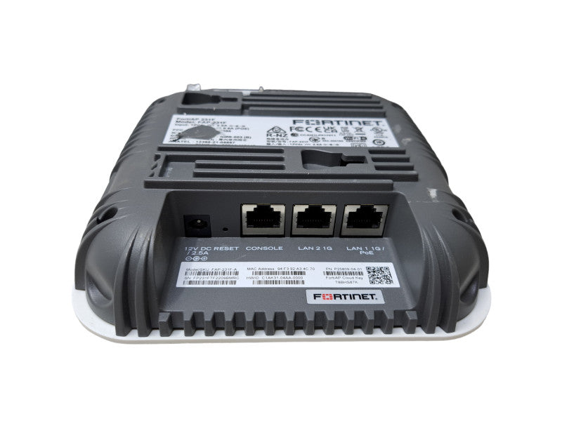 Fortinet FortiAP 231F FAP-231F-A 802.11ax Wireless Access Point Wi-Fi 6