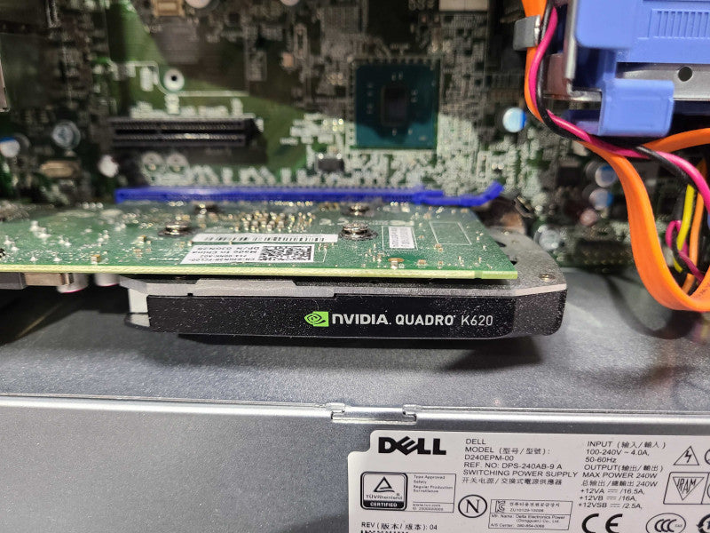 Dell Precision 3420, E3-1270v5 3.60GHz, 32GB DDR4, 256GB Nvme, Quadro K620 Q