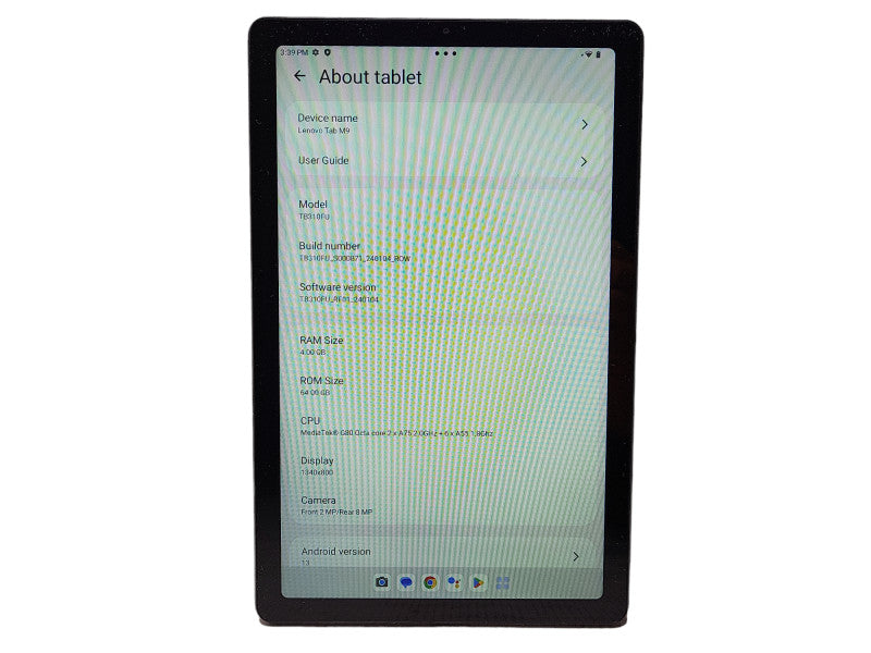 Lenovo Tab M9 TB310FU 64GB, Wi-Fi, 9\\" $