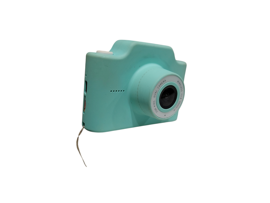 Kidamento Inc. SZ-MKZ-230831  32GB SD Card Kids Camera Teal Wireless F2.8 50mm