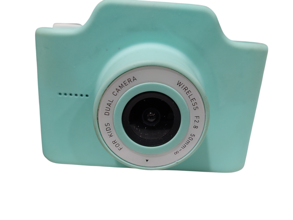 Kidamento Inc. SZ-MKZ-230831  32GB SD Card Kids Camera Teal Wireless F2.8 50mm