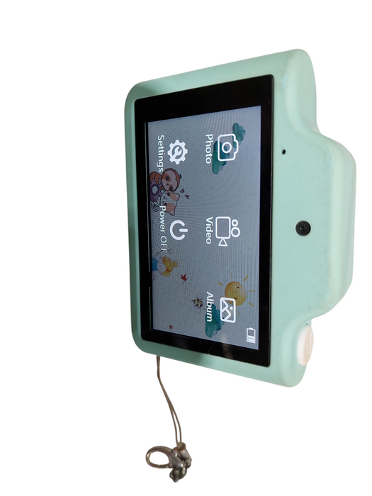 Kidamento Inc. SZ-MKZ-230831  32GB SD Card Kids Camera Teal Wireless F2.8 50mm