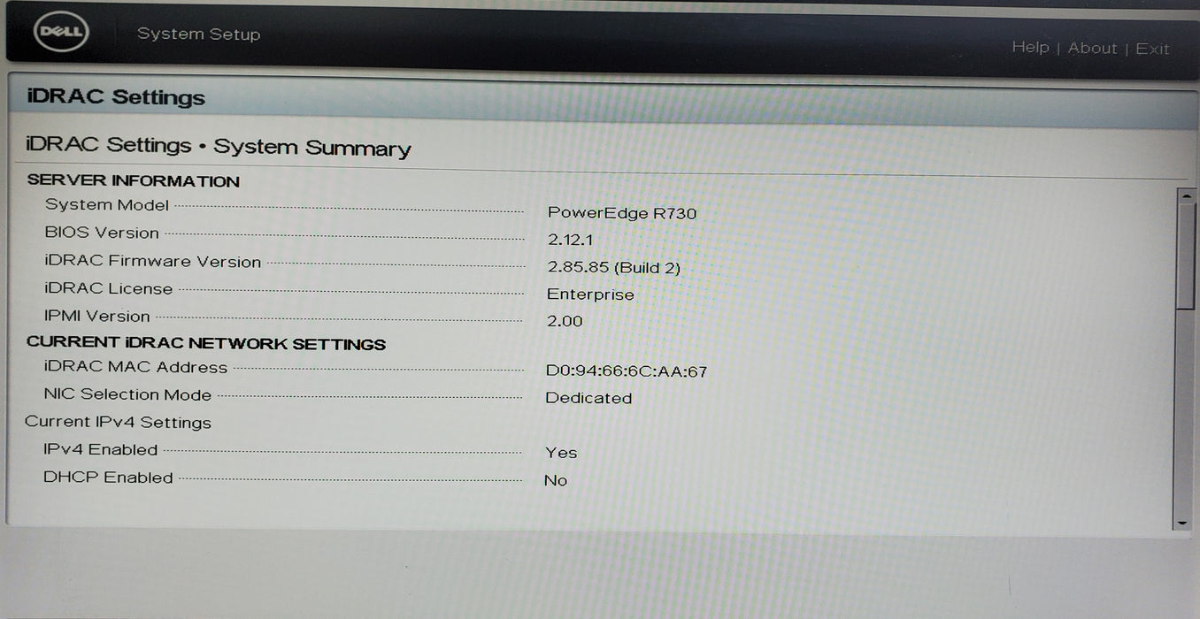 Dell PowerEdge R730 - 2x Xeon E5-2640 v4, 64GB DDR4, H730 Mini - No HDD