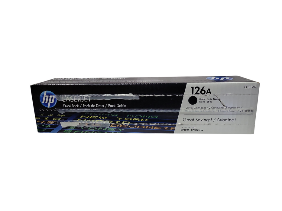 OEM HP 126A Toner Original Black Cartridge CE310AD