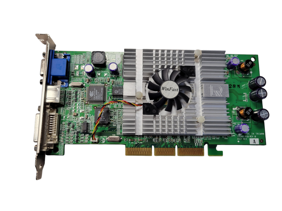 NVIDIA WINFAST GEFEORCE 3 TI TITANIUM 200 128MB DDR AGP