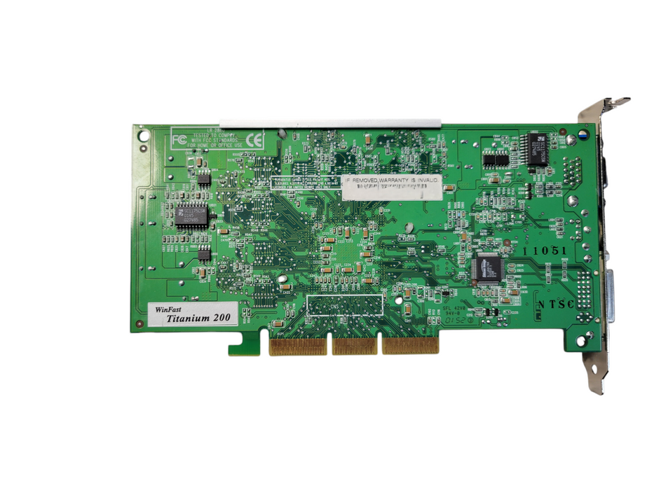 NVIDIA WINFAST GEFEORCE 3 TI TITANIUM 200 128MB DDR AGP