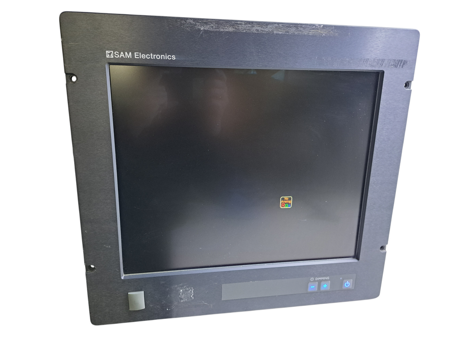 Sam Electronics TFM19L2-230 HMI Touch Panel Display *Power On Tested*