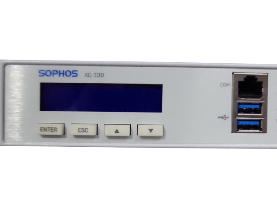 Sophos XG 330 Rev. 2 Firewall Security Network Appliance, Factory Reset