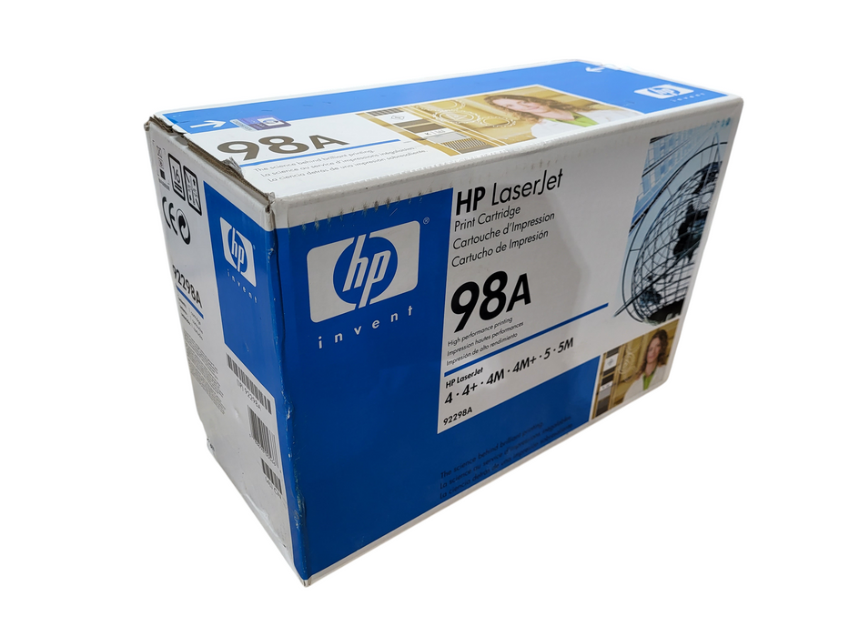 GENUINE HP 98A (92298A) LaserJet Black Print Cartridge New Sealed