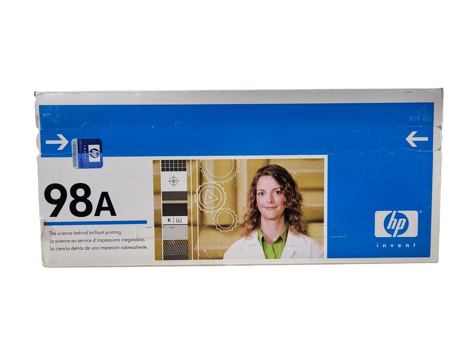 GENUINE HP 98A (92298A) LaserJet Black Print Cartridge New Sealed
