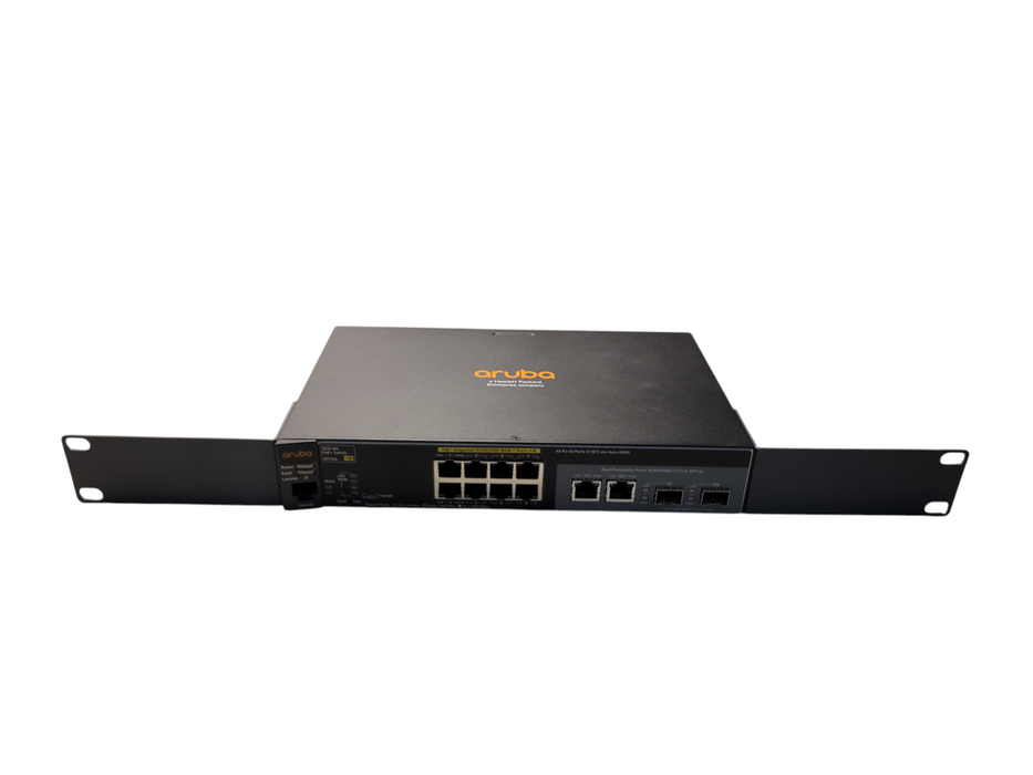HPE / Aruba 2530-8G PoE+ 8-Port Gigabit Switch + 2xSFP Manageable J9774A