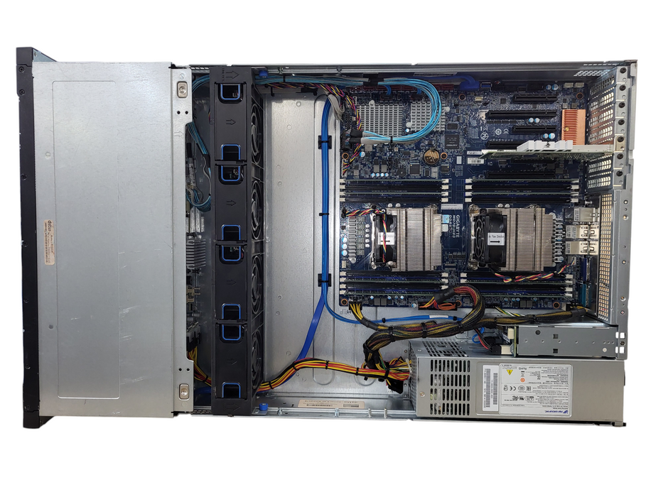 DATTO S3E12000 3.5" 12 BAY 2x E5-2620 v4 @ 2.1GHz 64GB DDR4 SAS3008-IR 2x PSU