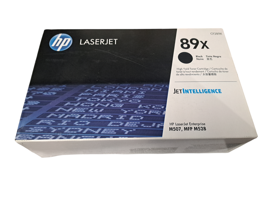 HP 89X LaserJet Higher Yield Toner Cartridge Black | CF289X