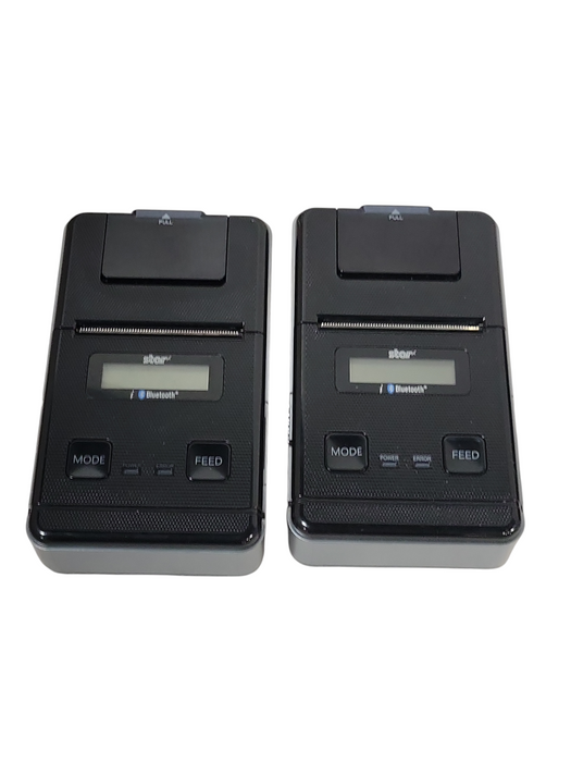 Lot of 2x Star i Bluetooth SM S220 Bluetooth Mobile Receipt Printers, Read