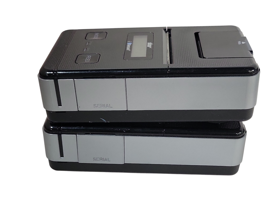 Lot of 2x Star i Bluetooth SM S220 Bluetooth Mobile Receipt Printers, Read