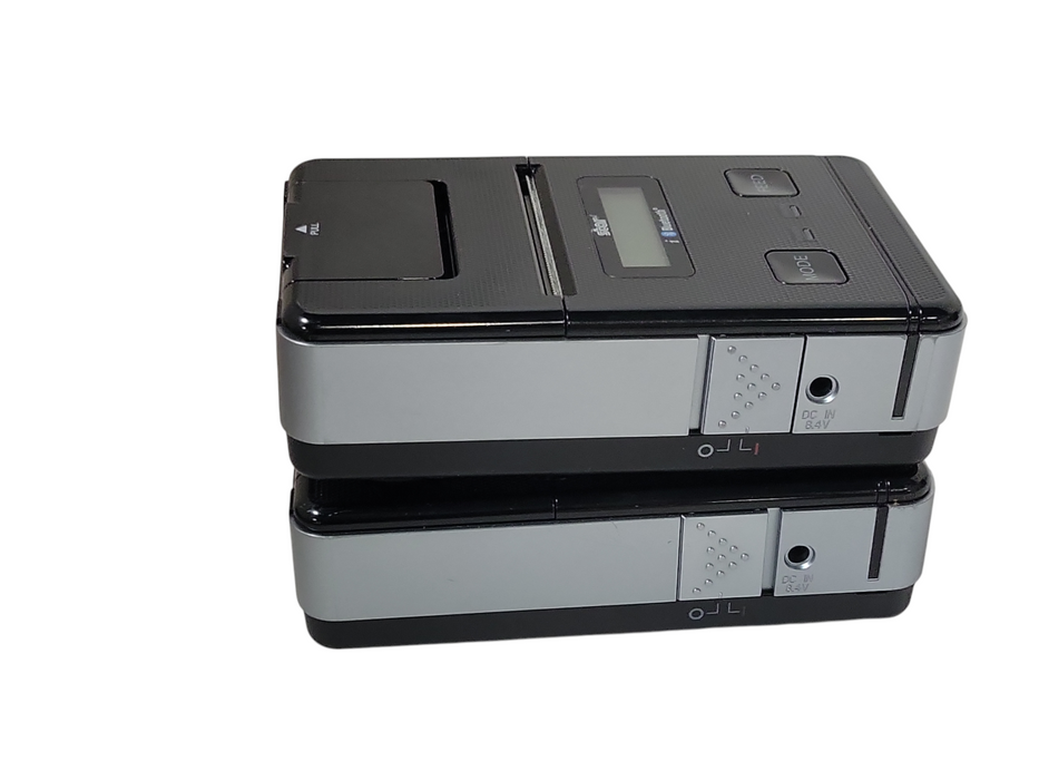 Lot of 2x Star i Bluetooth SM S220 Bluetooth Mobile Receipt Printers, Read