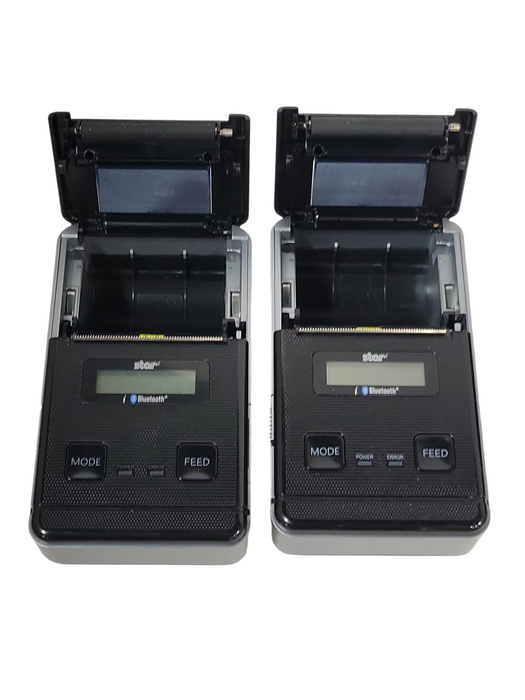 Lot of 2x Star i Bluetooth SM S220 Bluetooth Mobile Receipt Printers, Read