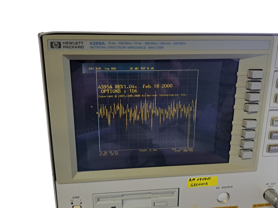HP/Agilent 4395A Network / Spectrum / Impedance Analyzer *READ*