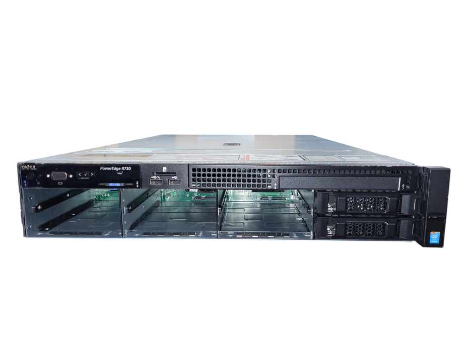 Dell PowerEdge R730 3.5" 2x Xeon E5-2630L v3, 16GB DDR4, H730 Mini - No HDD READ