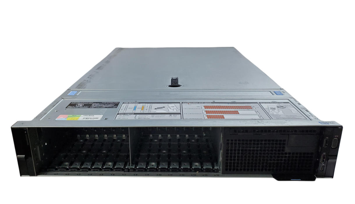 Dell OEMR XL R740 - 2x Xeon Silver 4114, 64GB DDR4, H740P - No HDD