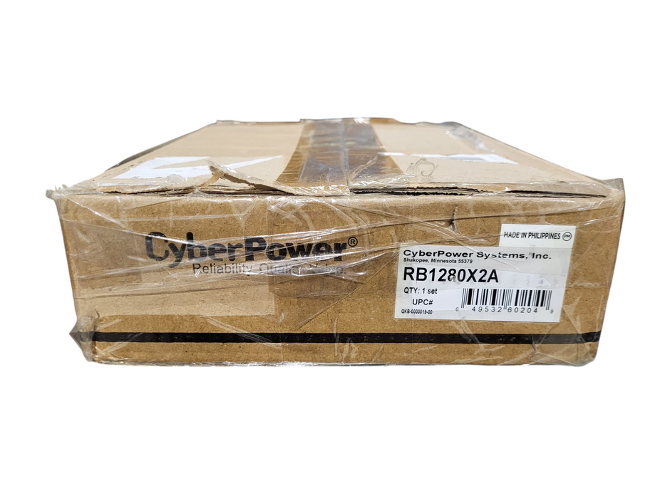 CyberPower RB1280X2A Replacement Battery Cartridge (RB1280X2A) Open box